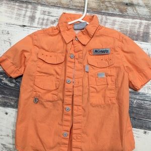Columbia PFG button up shirt